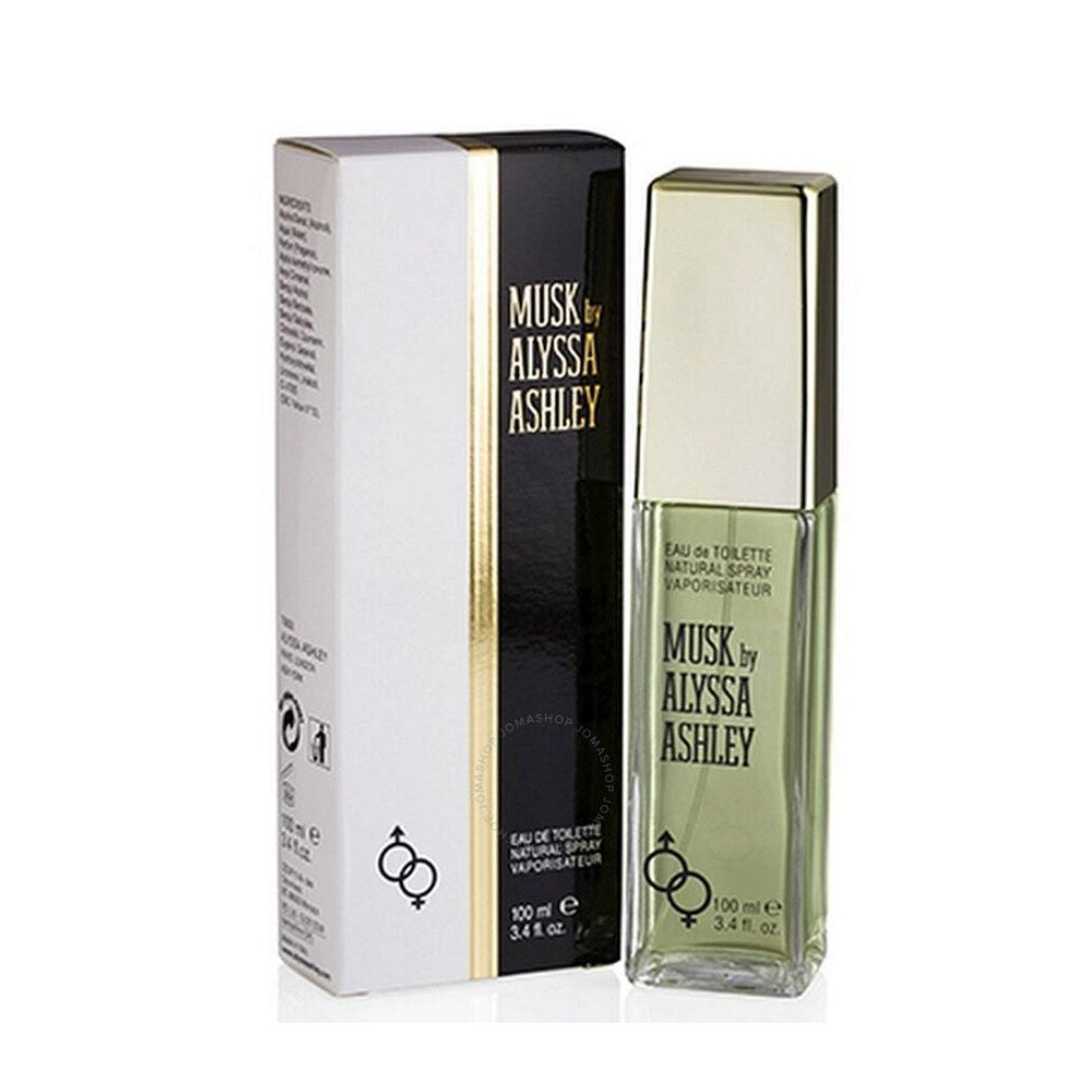 Alyssa Ashley Musk Eau de Toilette per donna – flacone trasparente