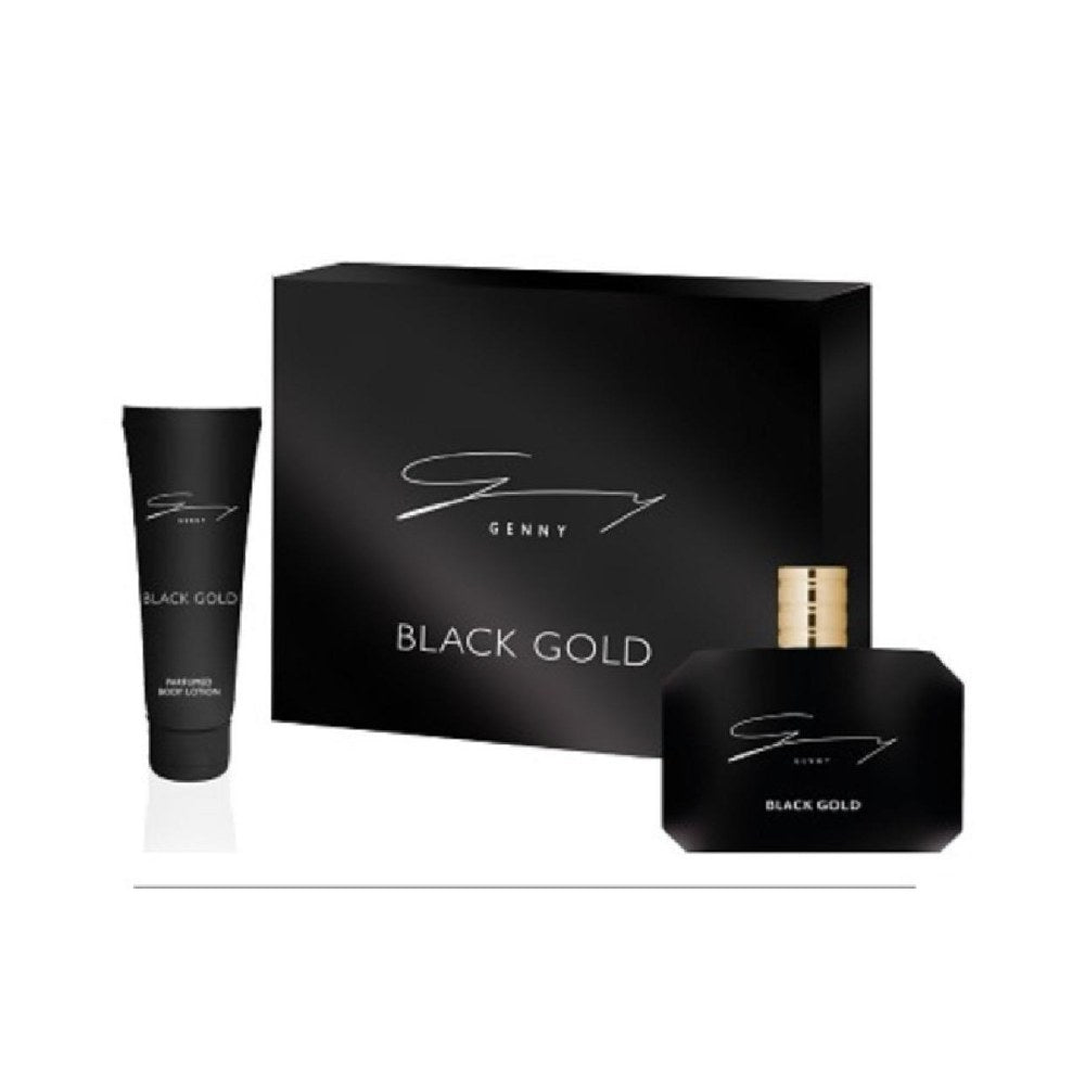 Genny Black Gold Coffret Edt 100Ml + Body Lotion 100Ml