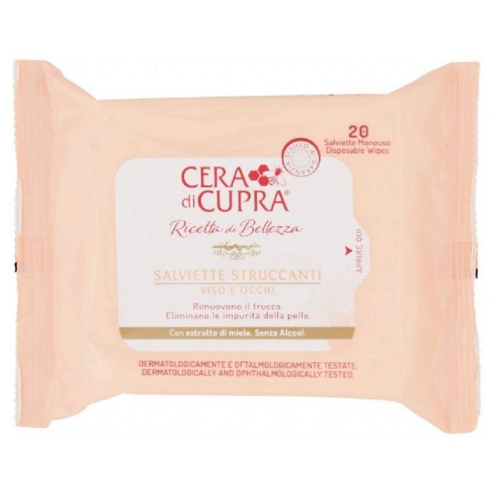 Cera Di Cupra Salviette Struccanti Viso E Occhi 20 Pz