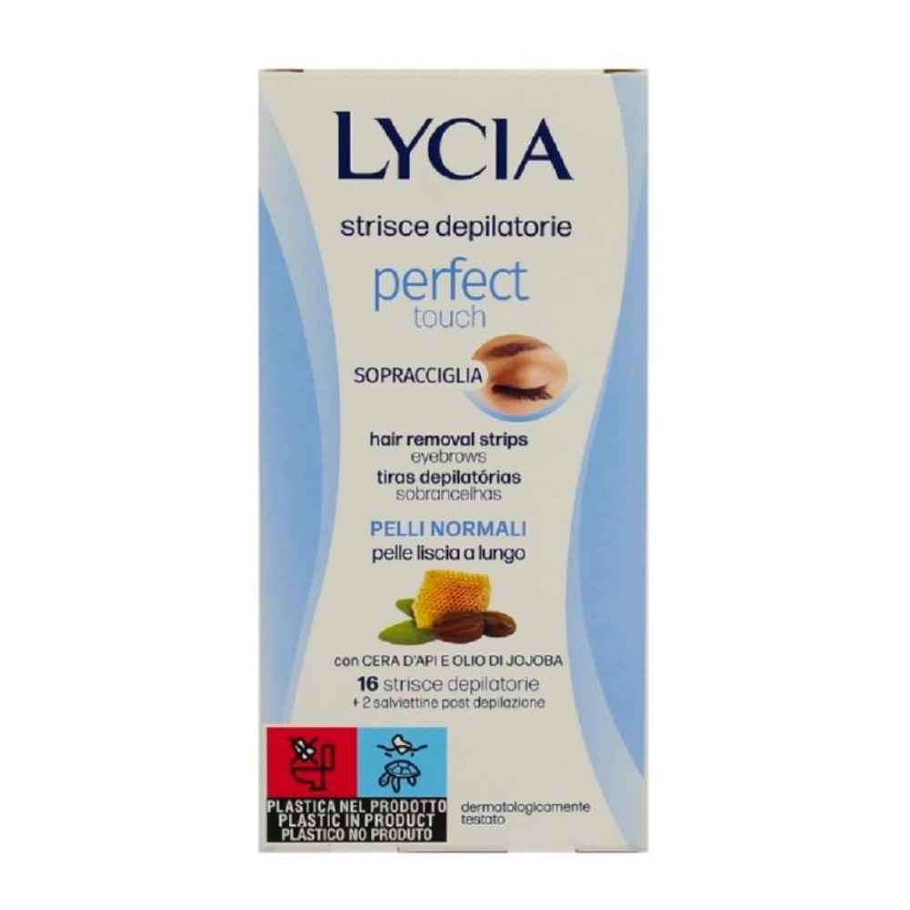 Lycia Strisce Depilatorie Sopracciglia Perfect Touch 16 Pz
