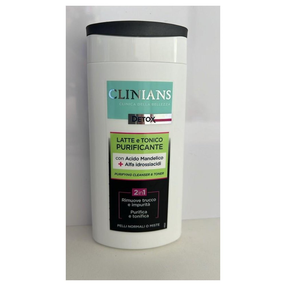 Clinians Detox Latte E Tonico Purificante 200 Ml