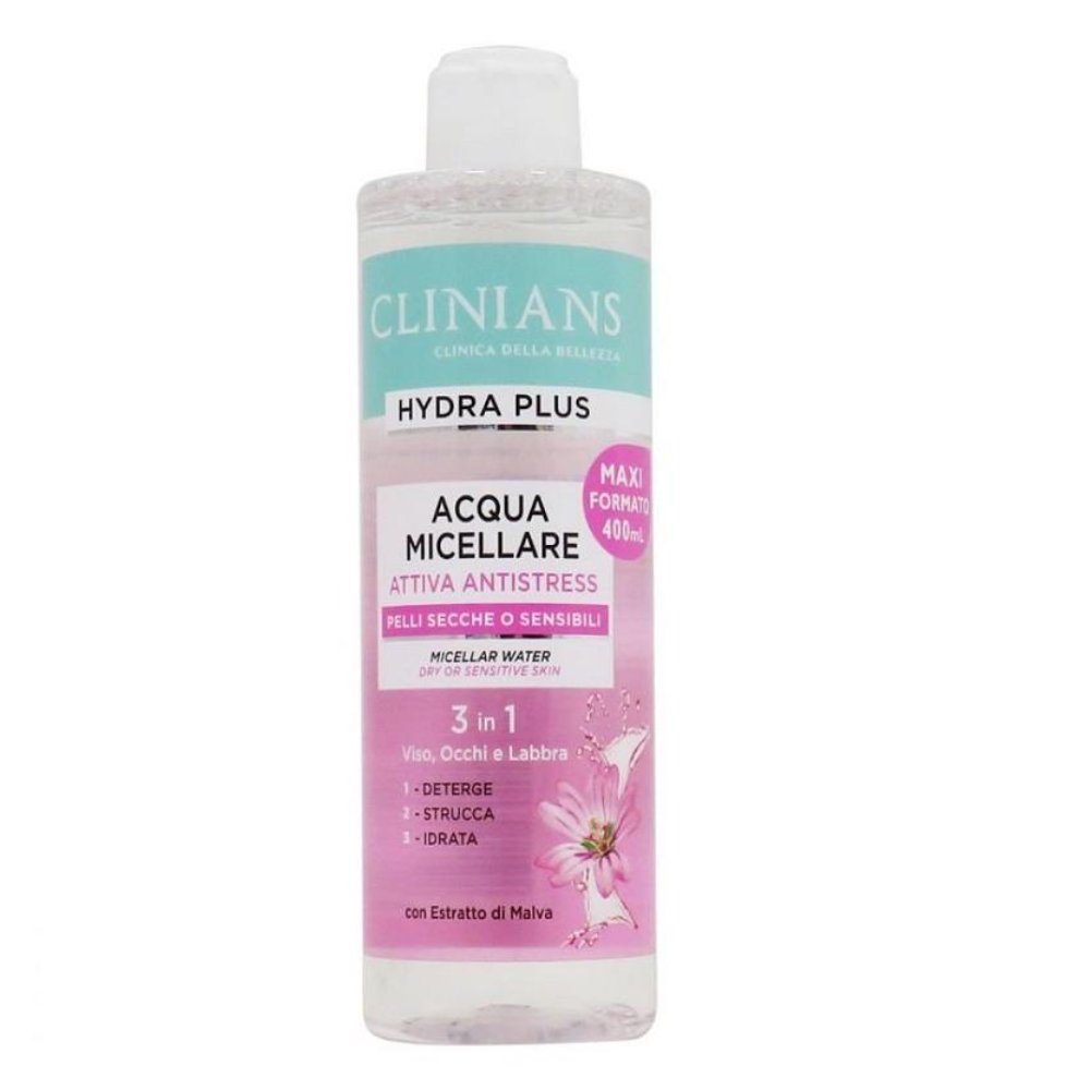 Clinians Acqua Micellare 3In1 Pelli Secche O Sensibili 400 Ml