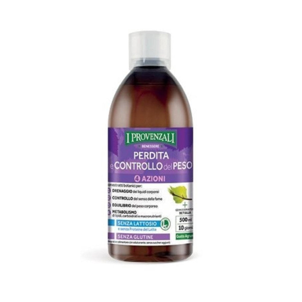 I Provenzali Integratore Liquido Perdita e Controllo del Peso 500 ml