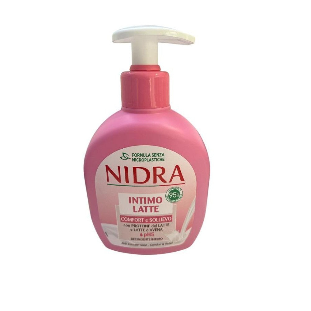 Nidra Detergente Intimo Latte Comfort e Sollievo pH 5 250 ml