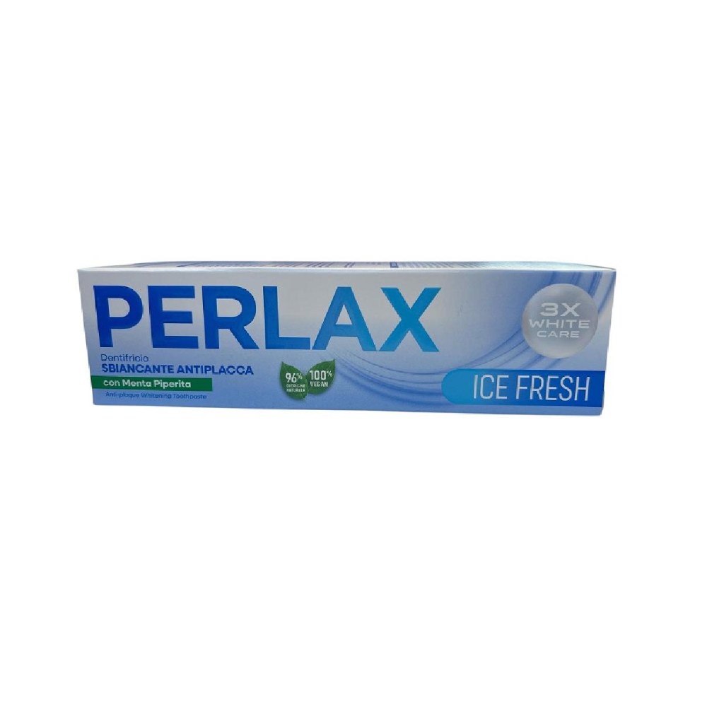 Perlax Dentifricio Ice Fresh Sbiancante Antiplacca 75 ml