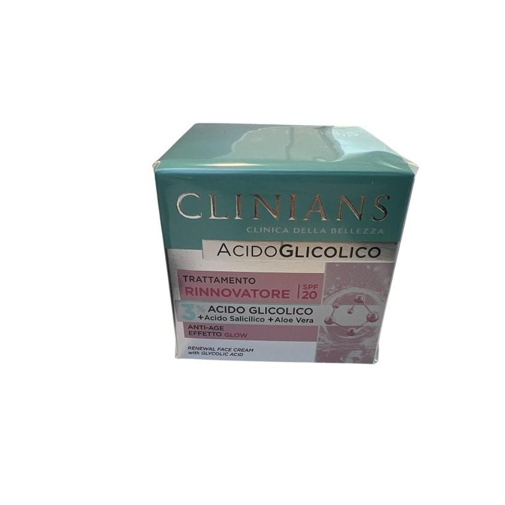 Clinians Acidoglicolico Crema Trattamento Rinnovatore 50 Ml