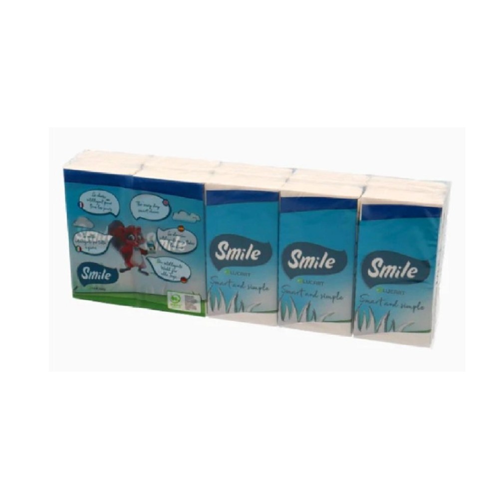 Smile Fazzoletti 10 Pz