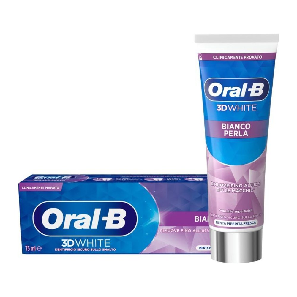 Oral-B Dentifricio 3D White Bianco Perla 75 ml