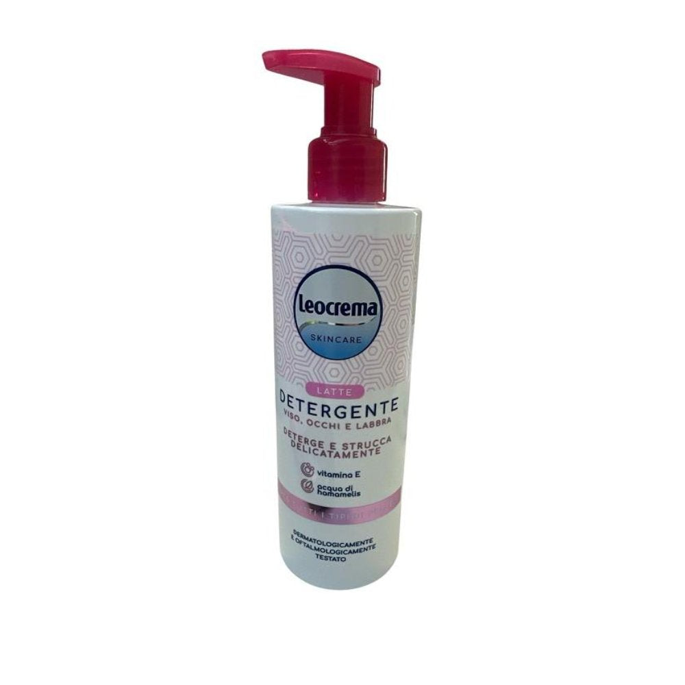 Leocrema Latte Detergente Viso Occhi e Labbra 250 ml