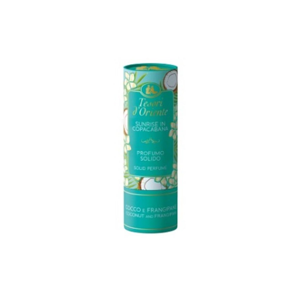 Tesori d'Oriente Cocco e Frangipani flacone profumo solido per donna