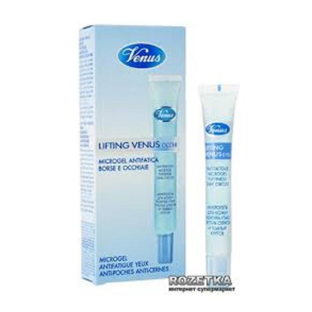 Venus Crema Lifting Occhi Microgel Anti-Fatica Borse e Occhiaie 15 ml