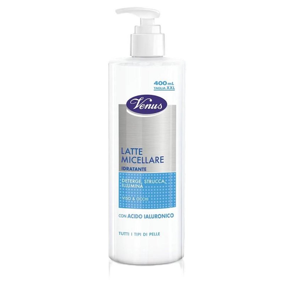 Venus Latte Micellare Detergente Acido Ialuronico 400 ml