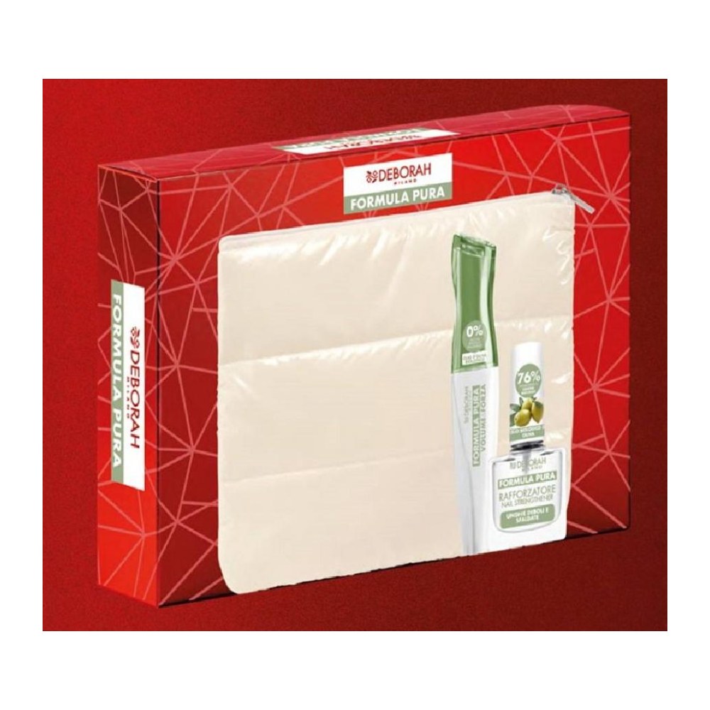 Deborah Formula Pura Pochette + Mascara + Rafforzatore Unghie 2022