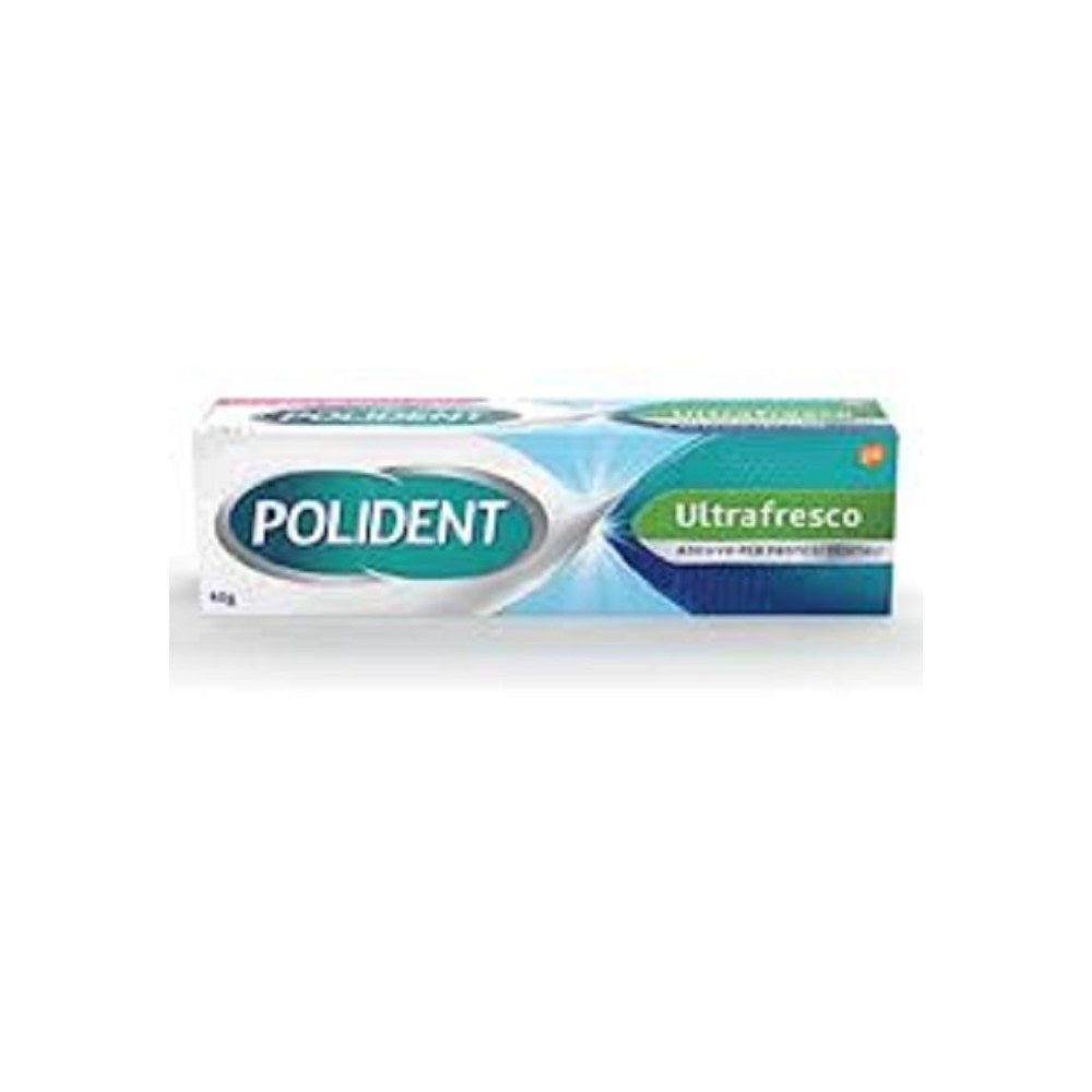 Polident Adesivo per Protesi Dentali Ultrafresco 40 gr