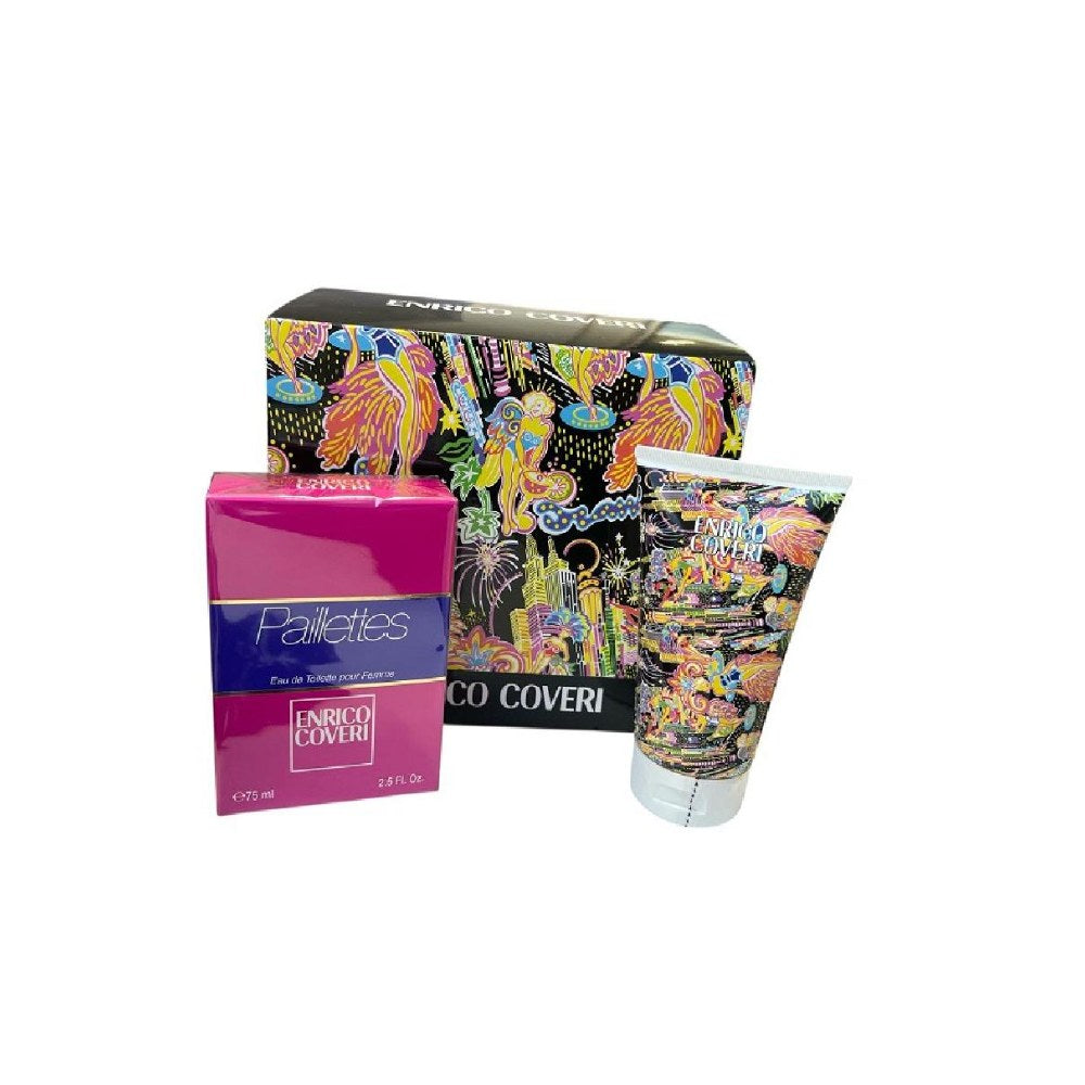 Enrico Coveri Paillettes Coffret Edt 75Ml + Shower Gel 150Ml