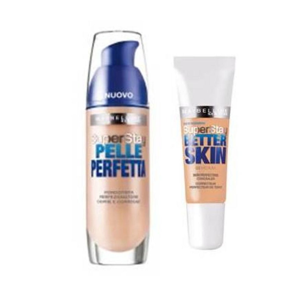 Maybelline Super Stay 040 Fawn + Correttore 03 Medium