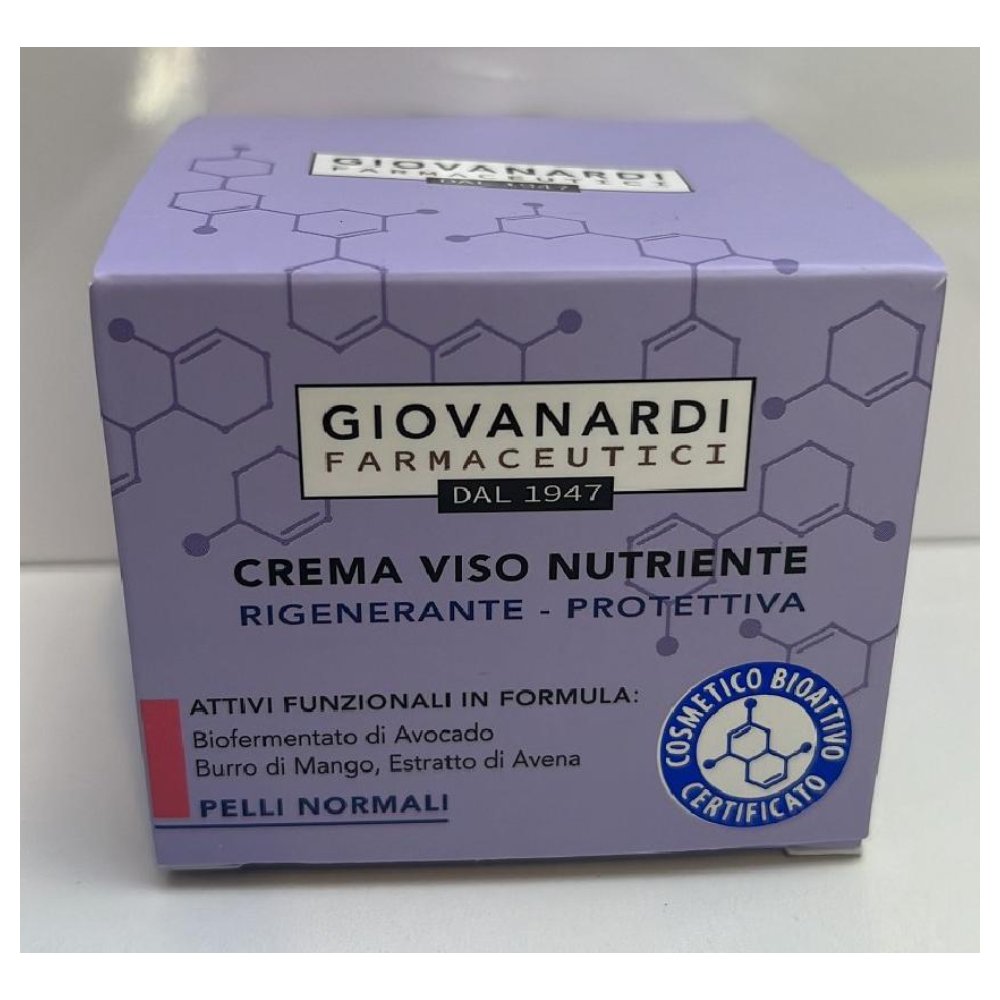 Giovanardi Farmaceutici PN Crema Viso Nutriente Rigenerante e Protettiva 50 Ml