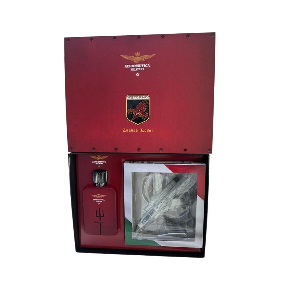 Aeronautica Militare Diavoli Rossi Coffret EDT 100Ml + Modellino