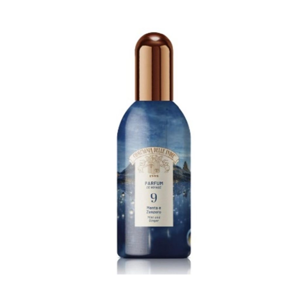 Compagnia delle Indie Voyage 9 Menta e Zenzero Parfum donna – flacone profumo femminile elegante