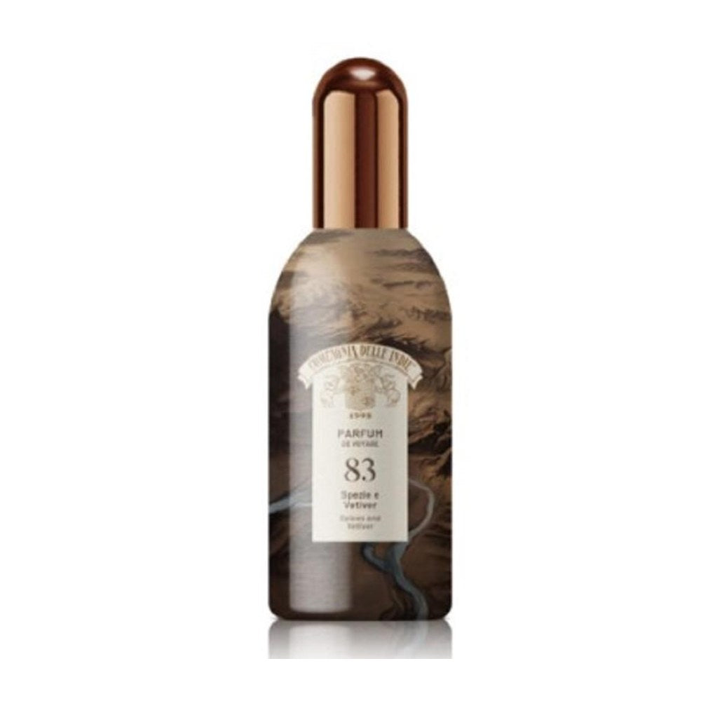 Compagnia delle Indie Voyage 83 Spezie e Vetiver Parfum donna – dettaglio packaging profumo