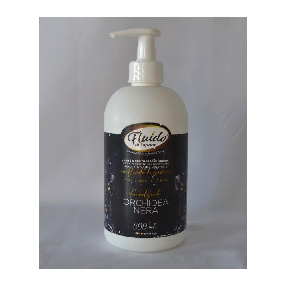 Fluido di Sapone Orchidea Nera Sapone Liquido 500 ml