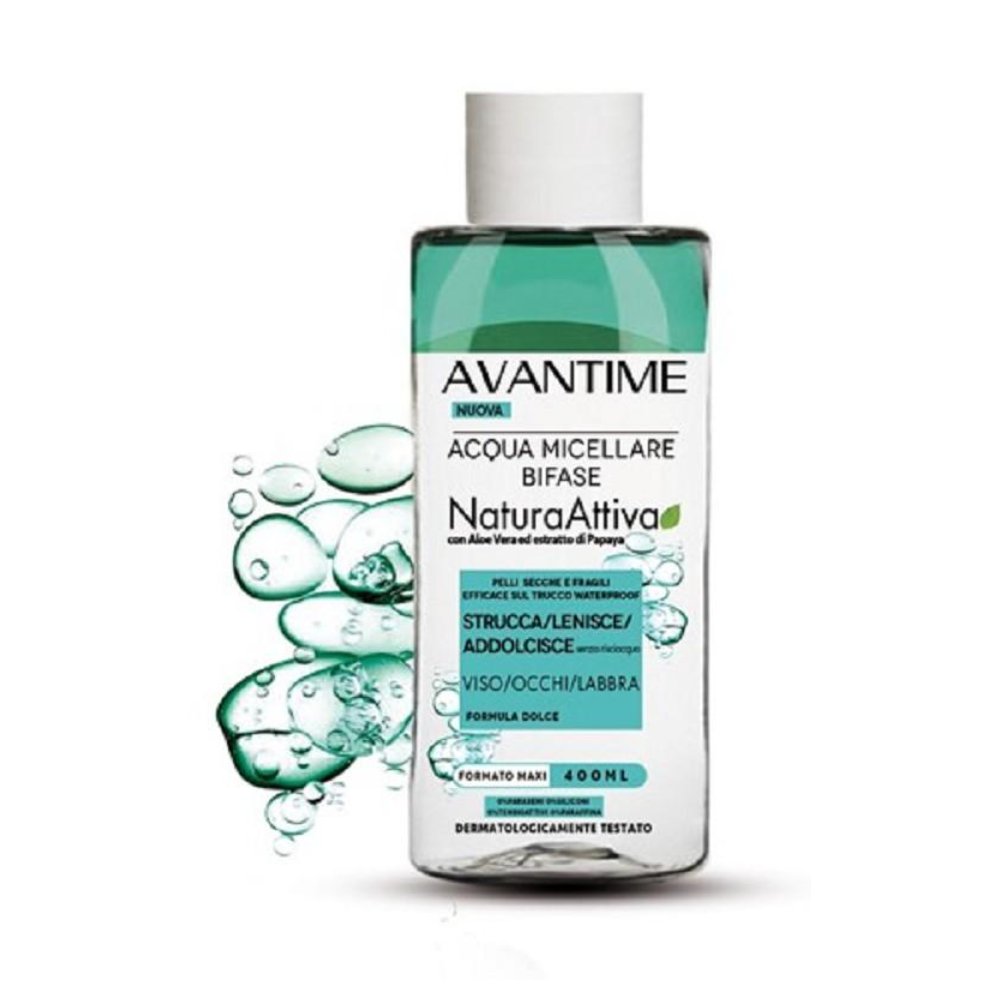 Avantime Acqua Micellare Bifase Natura Attiva Papaya 400 Ml