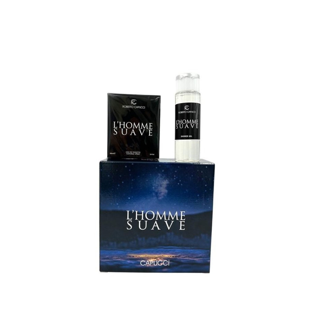 Capucci L'Homme Suave Coffret EDT 100Ml + S/G 250Ml New 2025