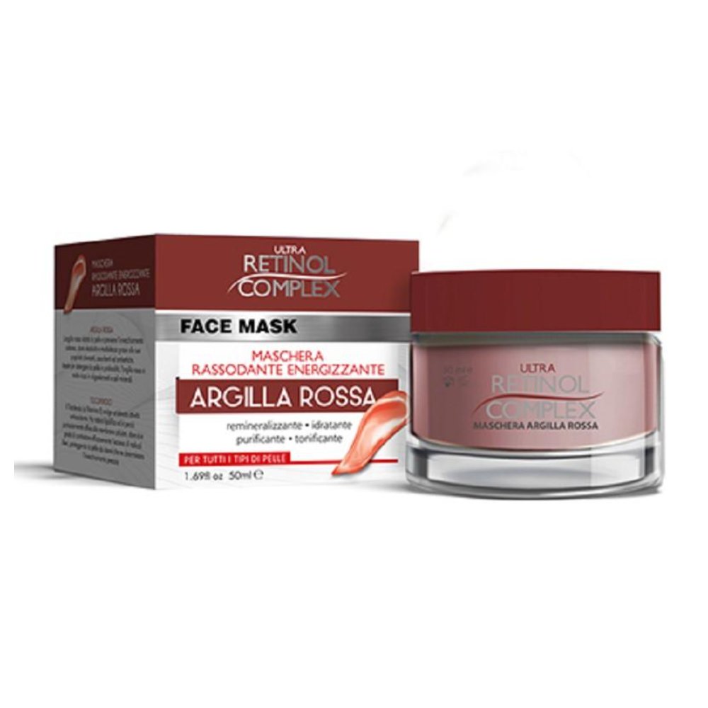 Ultra Retinol Complex Face Mask Maschera Argilla Rossa 50 ml