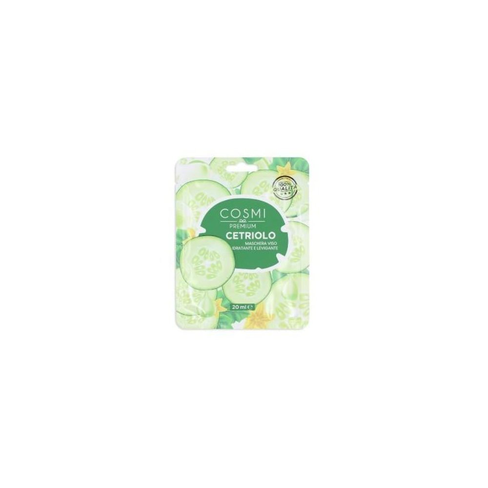 Cosmi Maschera Viso Cetriolo 25 Ml
