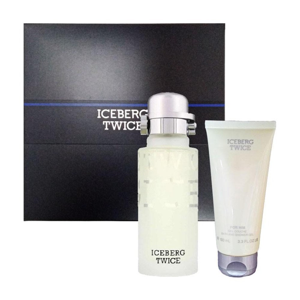Iceberg Twice For Him Coffret EDT 125Ml Vapo + S/G 100Ml