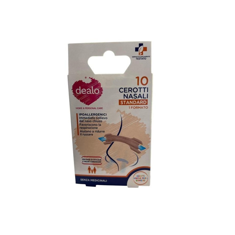 Dealo Cerotti Nasali Standard 10 Pz