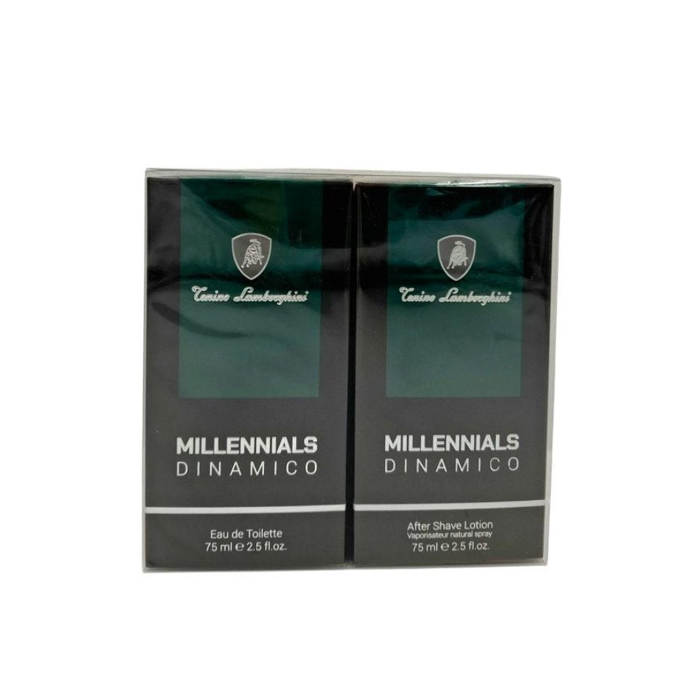 Tonino Lamborghini Millennials Dinamico Duo Coffret EDT 75Ml + A/S 75Ml