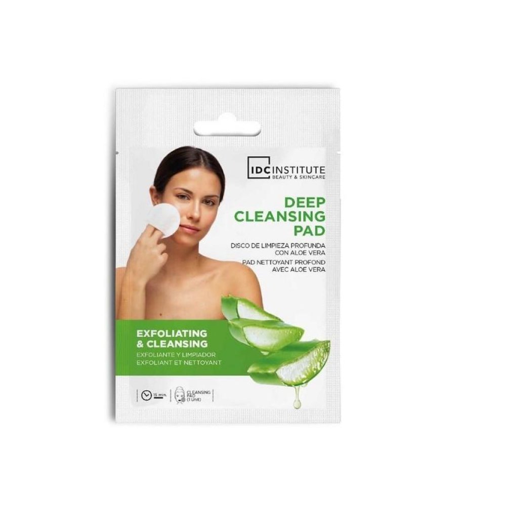 IDC Institute Deep Cleansing Pad all'Aloe Vera Dischetti Pulizia Viso