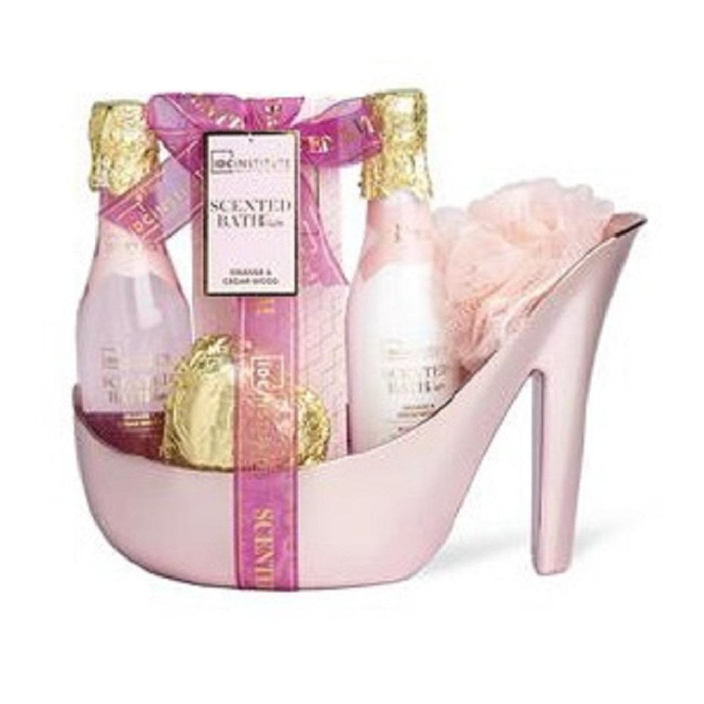 Idc Institute Scented Coffret Scarpa Rosa 5 Pezzi New