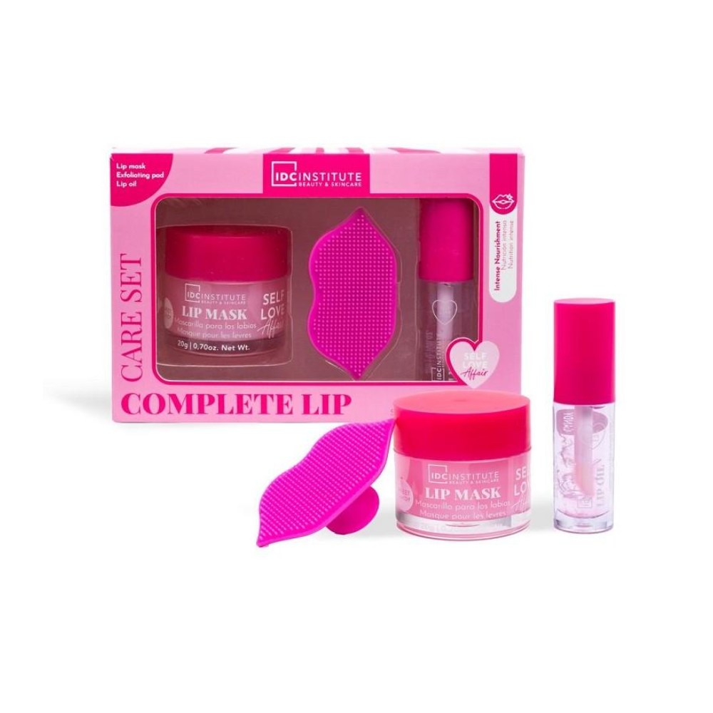 Idc Institute Complete Lip Care Coffret Maschera Labbra + Gloss + Esfoliante