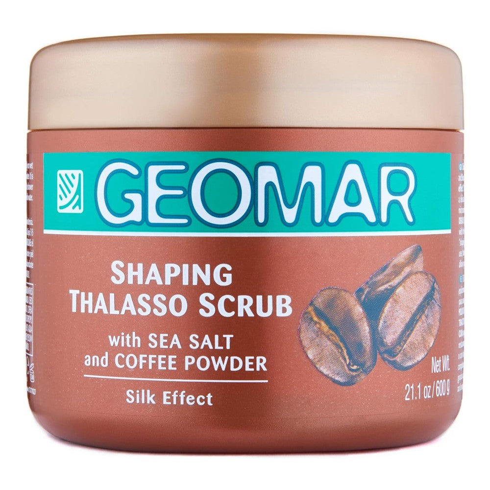 Geomar Thalasso Scrub Rimodellante Sale Marino e Polvere di Caffè 600 g