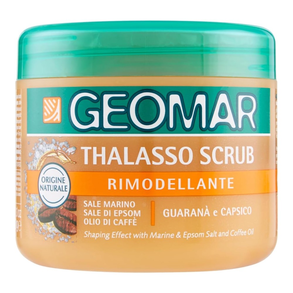 Geomar Thalasso Scrub Rimodellante Sale Marino e Sale Epsom 85 g
