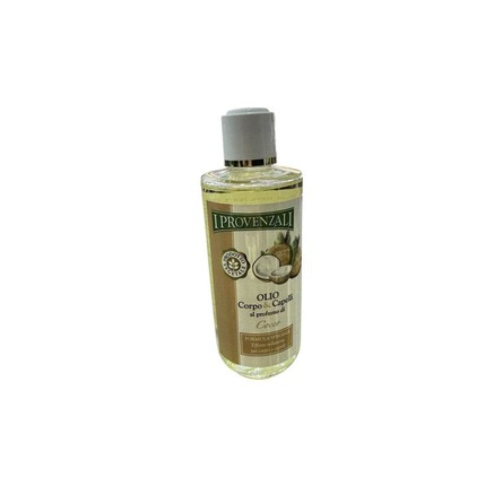 I Provenzali Olio Corpo Capelli Al Cocco Nutrimento Esotico 200 Ml