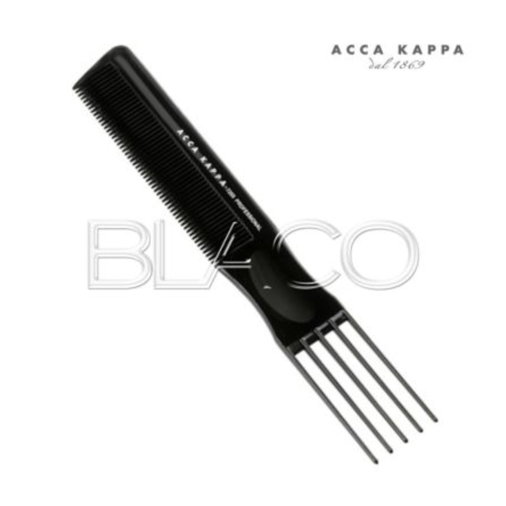 Kappa X Professional Pettine Barbiere Nero Professionale