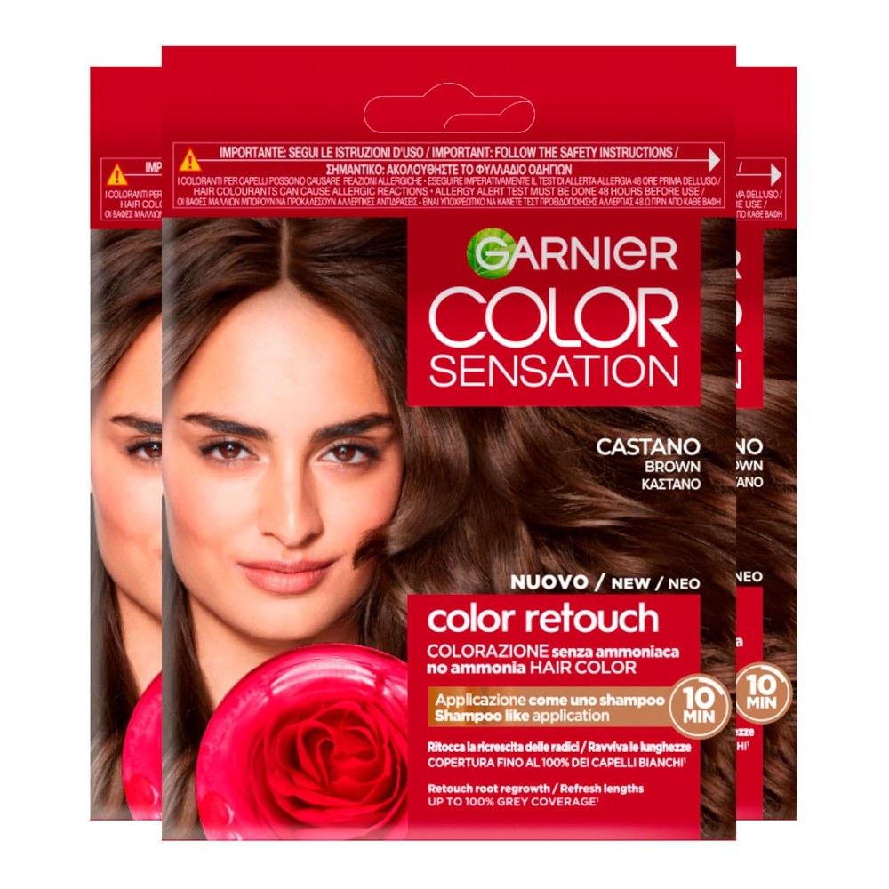 Garnier Color Sensation Senza Ammoniaca Castano Colorazione Delicata