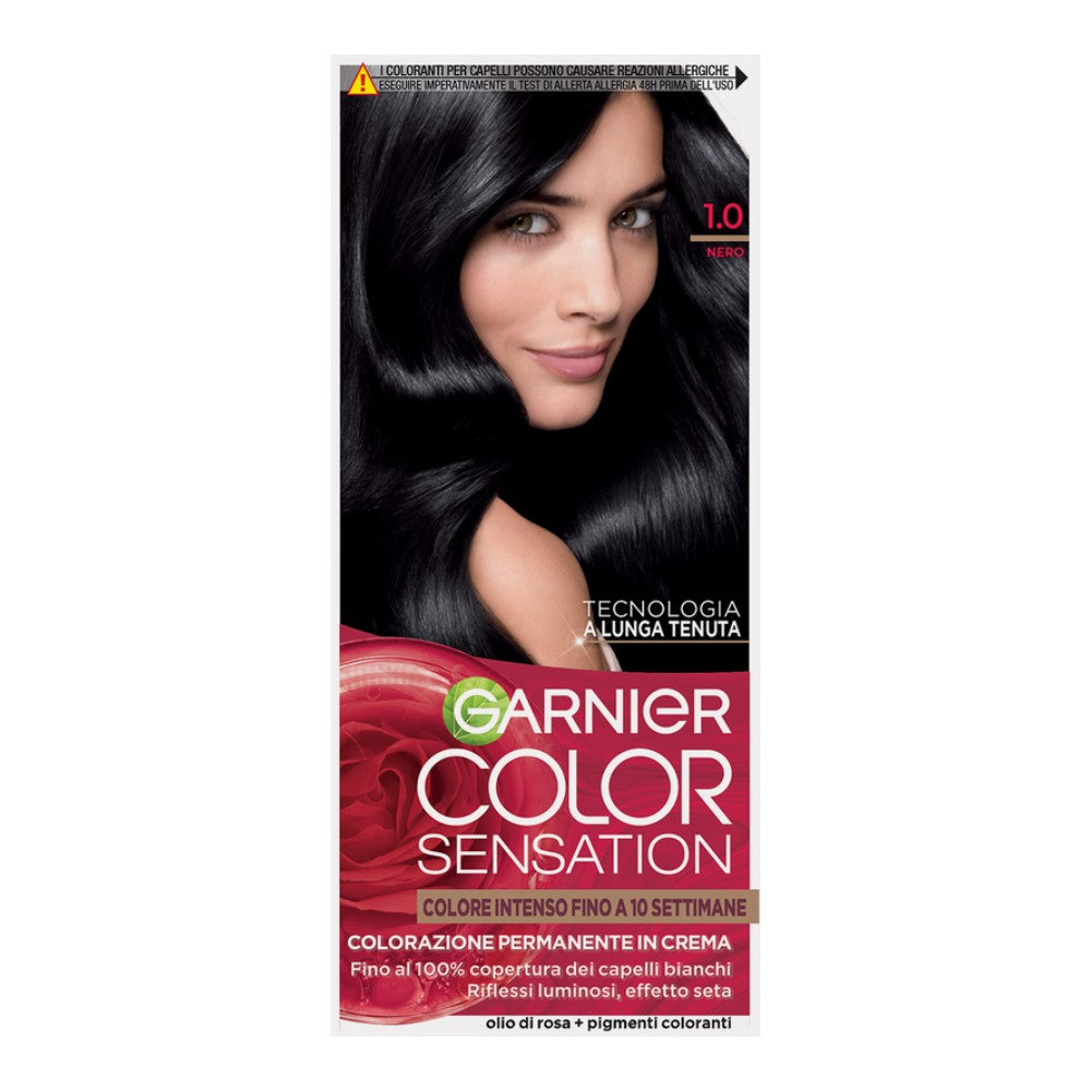 Garnier Color Sensation Senza Ammoniaca Nero Colorazione Delicata